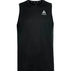 Odlo - Essential Tank Crew Neck - Laufshirt Black Hot