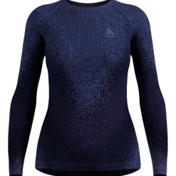 New Odlo - Women's BL Top Crew Neck L/S Perf. Warm Blackcomb - Kunstfaserunterwäsche
