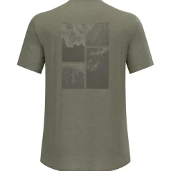 - X Pow Merino Tencel T-Shirt Crew Neck S/S - Merinoshirt Trekkingbekleidung|Shirts, Hemden & Longsleeves