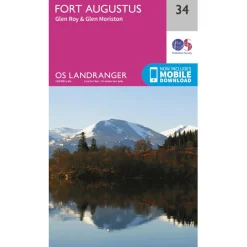 Discount Ordnance Survey - Fort Augustus L034 - Wanderkarte Ausgabe 2016