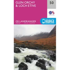 New Ordnance Survey - Glen Orchy / Loch Etive L050 - Wanderkarte Ausgabe 2016