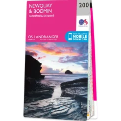 Ordnance Survey - Newquay Bodmin - Wanderkarte Auflage 2020 Best
