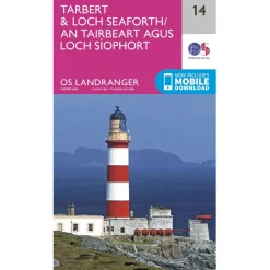 Ordnance Survey - Tarbert / Loch Seaforth L014 - Wanderkarte Ausgabe 2016