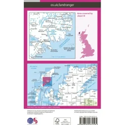 Ordnance Survey - Tarbert / Loch Seaforth L014 - Wanderkarte Ausgabe 2016