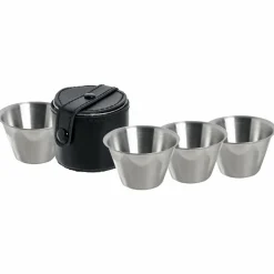 Best Origin Outdoors - Becherset 4 in 1 Metallic / Black