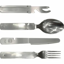 Best Origin Outdoors - Bundeswehrbesteck Das Original - Besteck-Set Stainless Steel