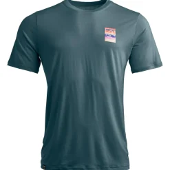 Online - 140 Cool Mountain Gradient T-Shirt - Merinoshirt Wanderbekleidung|Shirts, Hemden & Longsleeves
