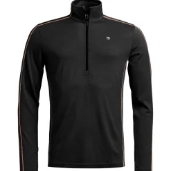 Online - 185 Rock'N'Wool Zip Neck - Merinounterwäsche Hochtourenbekleidung|Merinounterwäsche