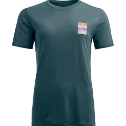 Discount - Women's 140 Cool Mountain Gradient T-Shirt - Merinoshirt Wanderbekleidung|Shirts, Hemden & Longsleeves