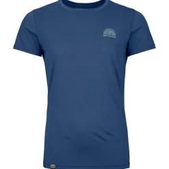 Ortovox - Women's 120 Cool Tec Mountain Stripe T-Shirt - Merinoshirt