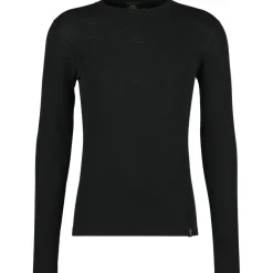 P.A.C. - 100% Merino Unterwäsche L/S - Merinounterwäsche Black Discount