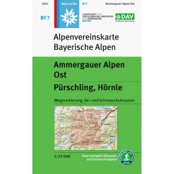 Best Panico - Ammergebirge Ost - Wanderkarte BY 7