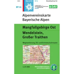 Outlet - Mangfallgebirge Ost - Wanderkarte Wanderkarten