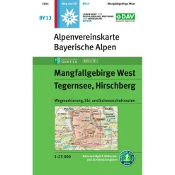 Panico - Mangfallgebirge West - Wanderkarte BY 13 Sale