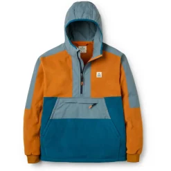 Passenger - Woodland 2.0 Hooded 1/2 Zip Recycled Polar Fleece - Fleecejacke Sale