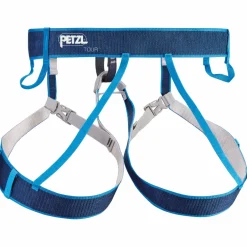 Clearance Petzl - Tour - Klettergurt Grey / Blue
