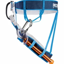 Clearance Petzl - Tour - Klettergurt Grey / Blue
