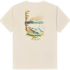 Picture - D&S Tofino Tee - T-Shirt Natural White Outlet