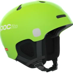 POC - Kid's ito Auric Cut Mips - Skihelm Fluorescent Yellow / Green