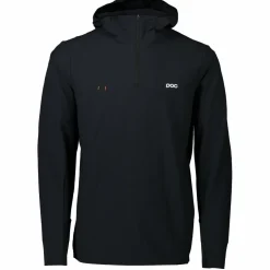 POC - Mantle Thermal Hoodie - Fahrradjacke Uranium Black Best