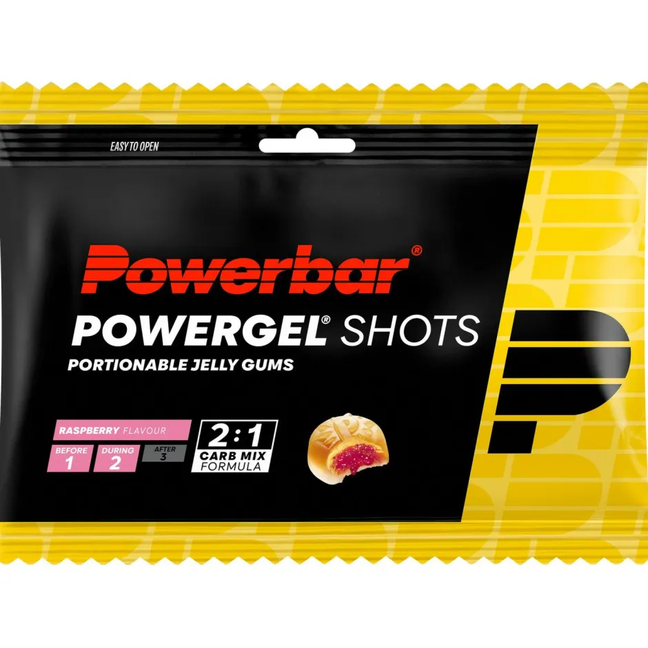 PowerBar - PowerGel Shots II - Energiegel Raspberry Clearance