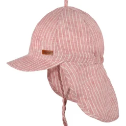 Pure Pure - Kid's Nackenschutz Leinen gestreift - Cap Sale