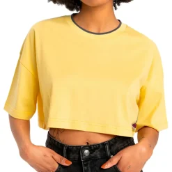 - Women's Maxi Crop S/S Tee - T-Shirt T-Shirts|Shirts, Hemden & Longsleeves