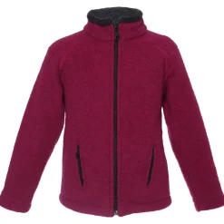Hot - Kid's Wollfleecejacke Colori - Merinojacke Kinder Skibekleidung|Jacken
