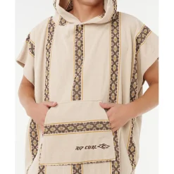 Discount Rip Curl - Classic Surf Hooded Towel - Surf Poncho Bone