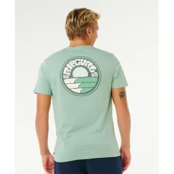 Best - Pacific Rinse Stacked Tee - T-Shirt Alltagsbekleidung|T-Shirts