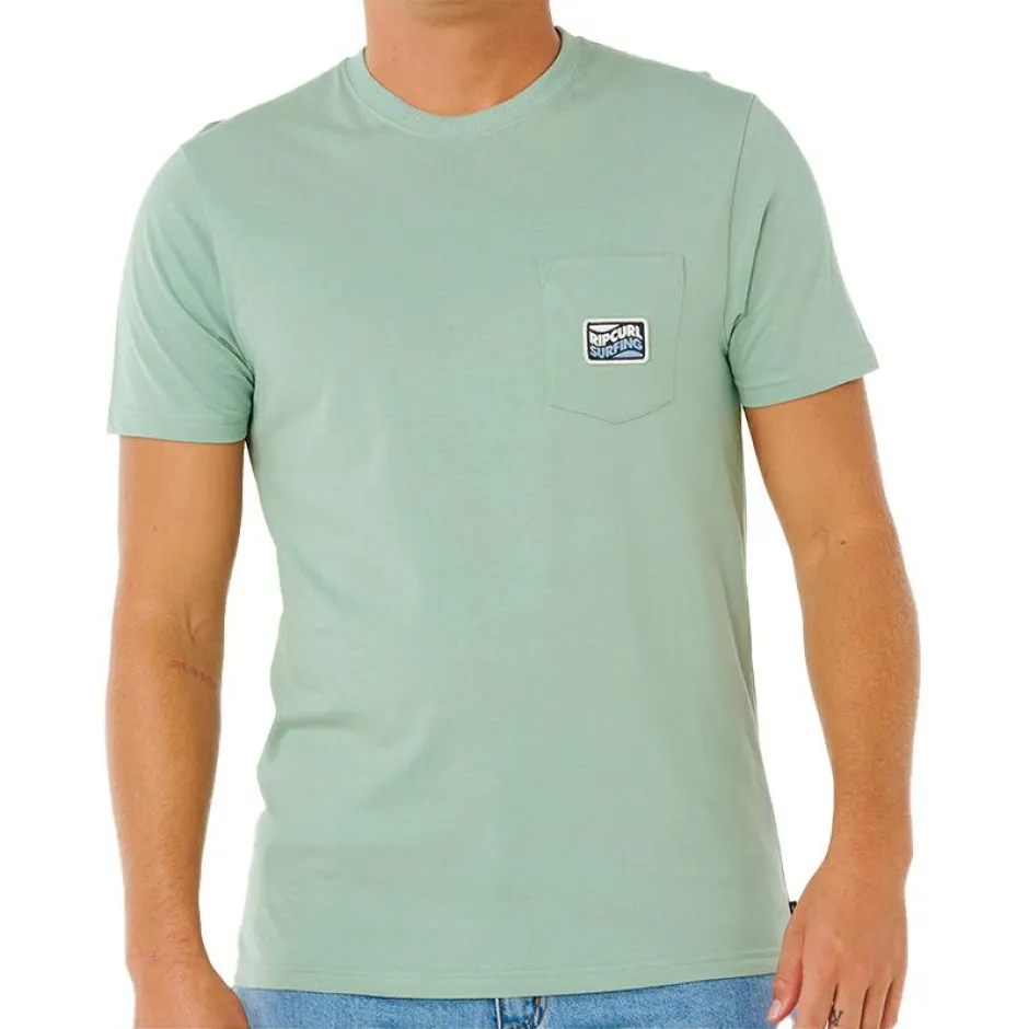Online Rip Curl - Streamline Pocket Badge Tee - T-Shirt