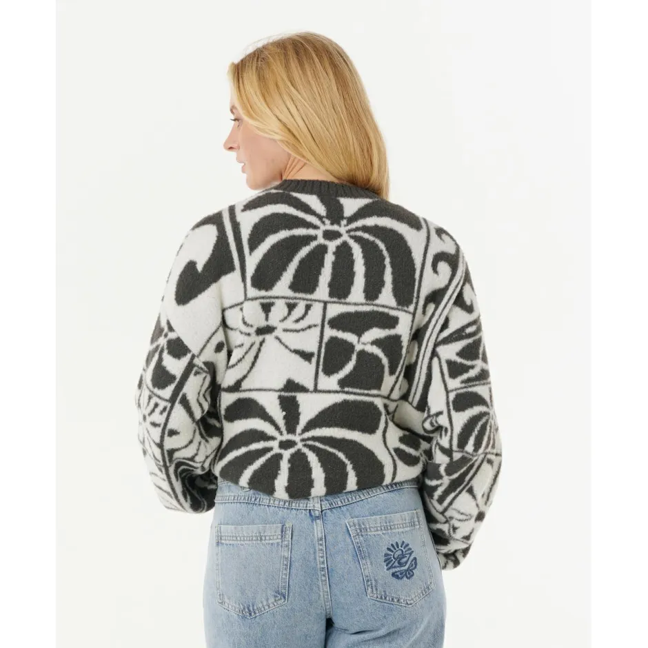 Hot Rip Curl - Women's AOTS - TY Williams Jacquard Crew - Pullover