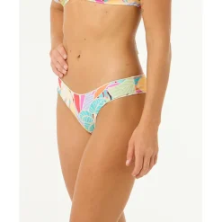 New Rip Curl - Women's Cala Vadella Cheeky Hipster - Bikini-Bottom Multicolor