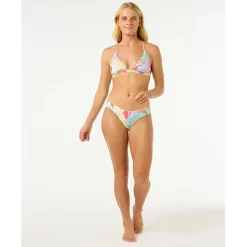 New Rip Curl - Women's Cala Vadella Cheeky Hipster - Bikini-Bottom Multicolor