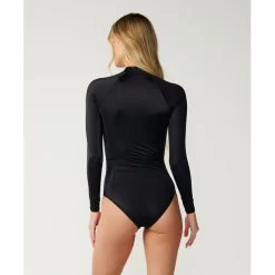 Online Rip Curl - Women's Classic L/S Surf Suit - Lycra Black