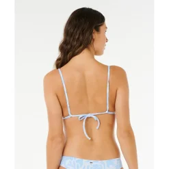 Rip Curl - Women's Pacific Coast Fixed Tri - Bikini-Top Sky Blue Online
