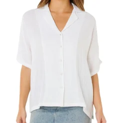 Rip Curl - Women's Premium Surf S/S Shirt - Bluse White