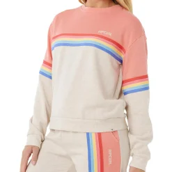 Rip Curl - Women's Surf Revival Crew - Pullover Oatmeal Marle