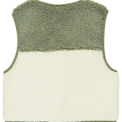 Clearance Roxy - Kid's Iconic Color Block - Fleeceweste Oil Green