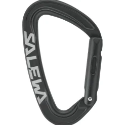 Salewa - Ortles Straight Carabiner - Schnappkarabiner Black Hot