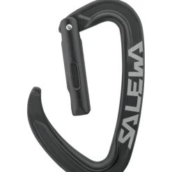 Salewa - Ortles Straight Carabiner - Schnappkarabiner Black Hot