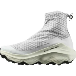 Salomon - S/Lab Ultra Dust - Trailrunningschuhe White / Fiery Red / Vanilla Ice Sale