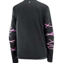 - Women's SHKout Core L/S Tee GFX - Laufshirt Laufbekleidung|Shirts, Hemden & Longsleeves
