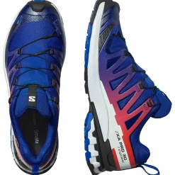 Salomon - XA Pro 3D V9 GORE-TEX Equipe - Multisportschuhe Surf The Web / Fiery Red / White New
