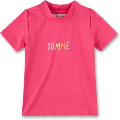 Outlet Sanetta - Beach Kids Girls Rashguard S/S - Lycra Hot Pink