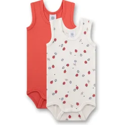 Sanetta - Girl's Doppelpack Body 0/0 - Alltagsunterwäsche White Pebble Discount
