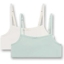 Sanetta - Kid's Doppelpack Bustier 349463 - Alltagsunterwäsche Skylight Clearance