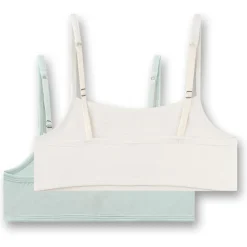 Sanetta - Kid's Doppelpack Bustier 349463 - Alltagsunterwäsche Skylight Clearance