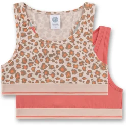 Sanetta - Kid's Doppelpack Bustier 349290 - Alltagsunterwäsche Silver Peony Sale