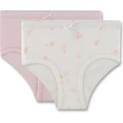 Outlet Sanetta - Kid's DP Hipslip 336957+336958 - Unterhose White Pebble